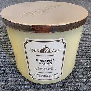 White Barn Pineapple Mango Large 3-Wick Candle Scented